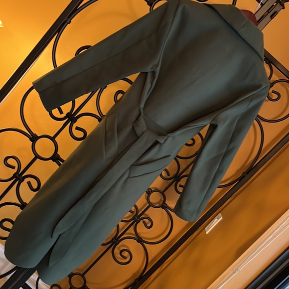 BOOHOO Kate Belted Shawl Collar Coat - Picture 8 of 10